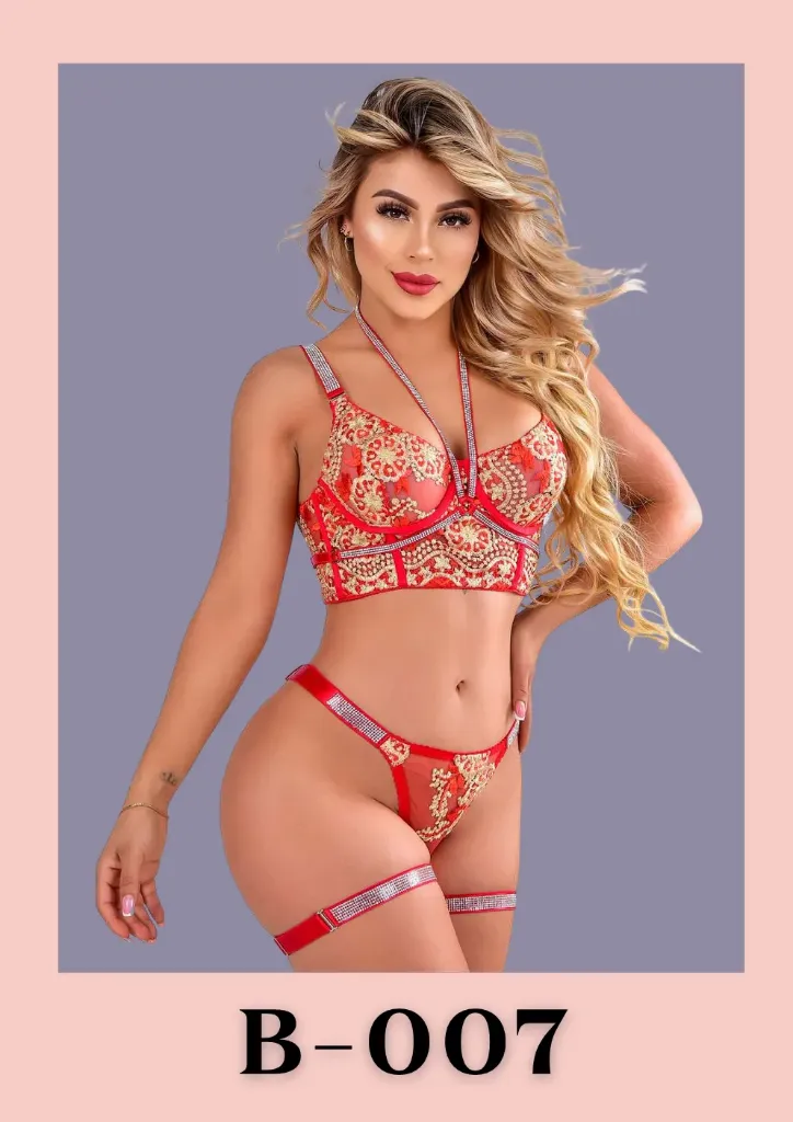 Conjunto con Brillos Ref. 007