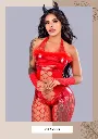 Disfraz de Diabla con malla Ref. 2007
