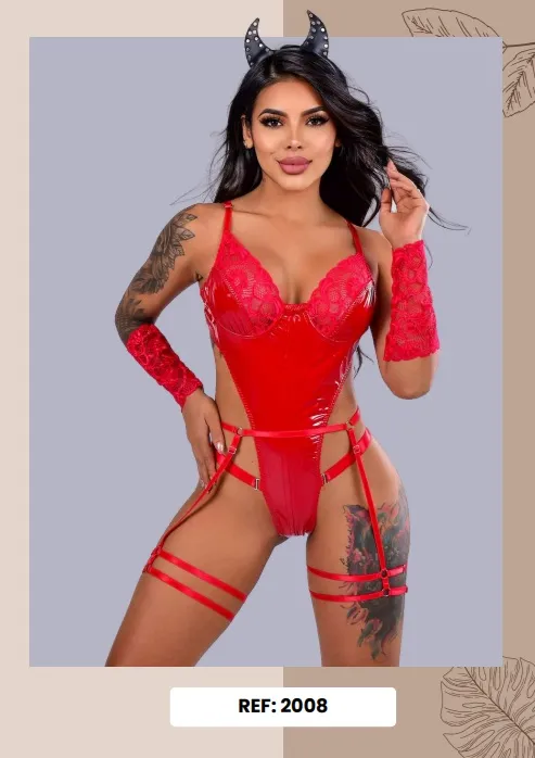 Disfraz Body Diabla Red Ref. 2008
