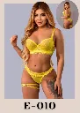 Lenceria Intima Amarilla Ref. E010