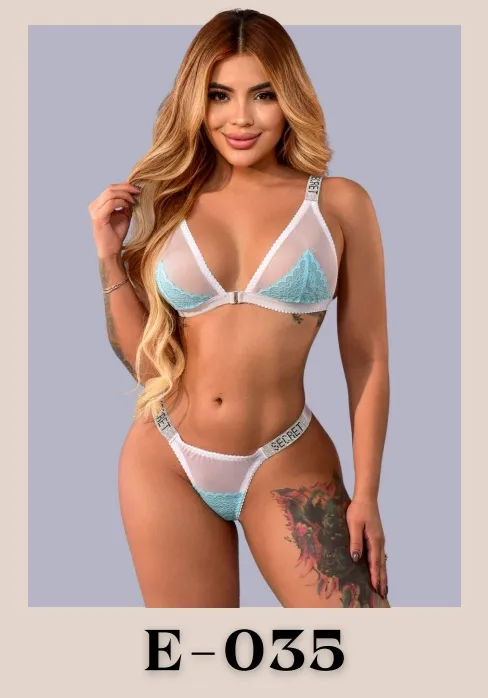 Lencería Intima Turkesa Secret Ref. E035