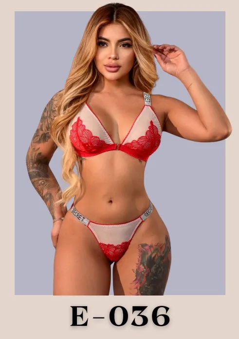 Lencería Intima Rojo Secret Ref.036