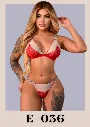 Lencería Intima Rojo Secret Ref.036