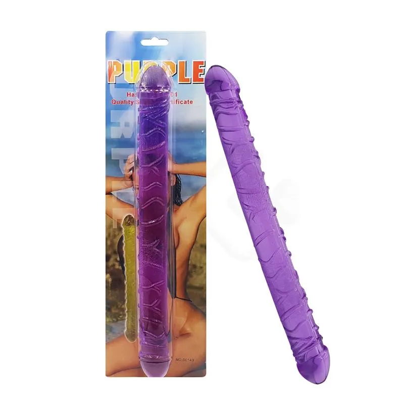 Dildo Doble Penetración Cristal
