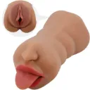 Masturbador Doble Boca + Vagina