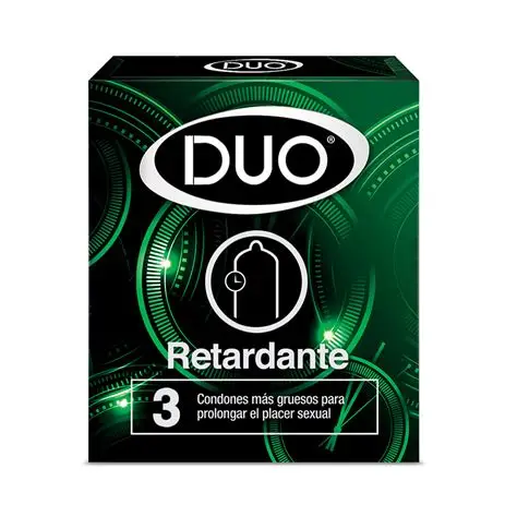 Preservativo Duo Retardante * 3und