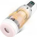 Masturbador Masculino automático con 10 Bolsillos de Empuje y Rotación con Textura 3D