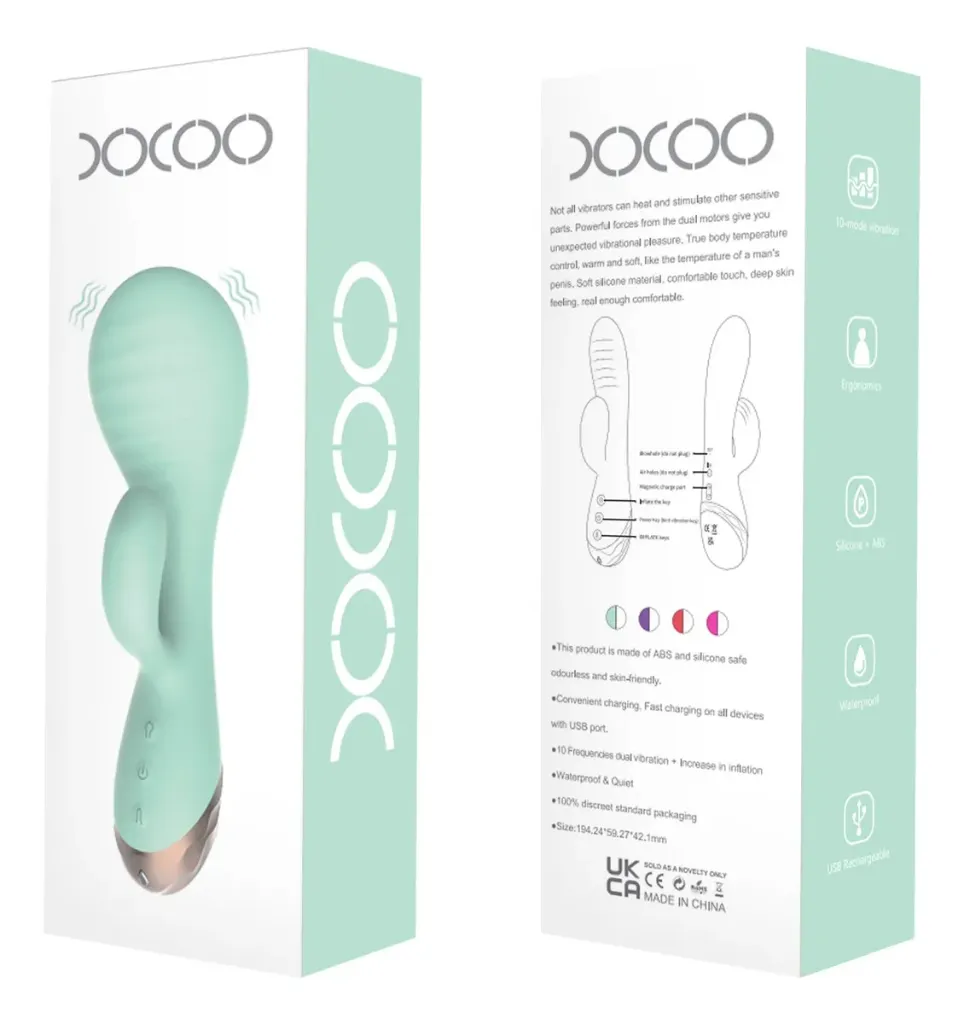 Dildo Vibrador Cabeza Inflable