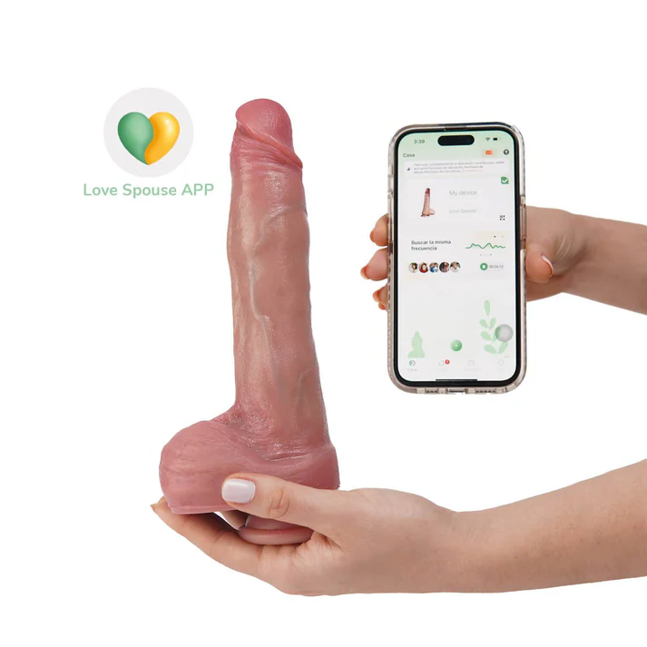 Dildo Hiper Realista con Vibración y App