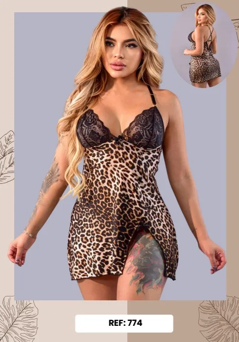 Babydoll Animal Print Ref. 774